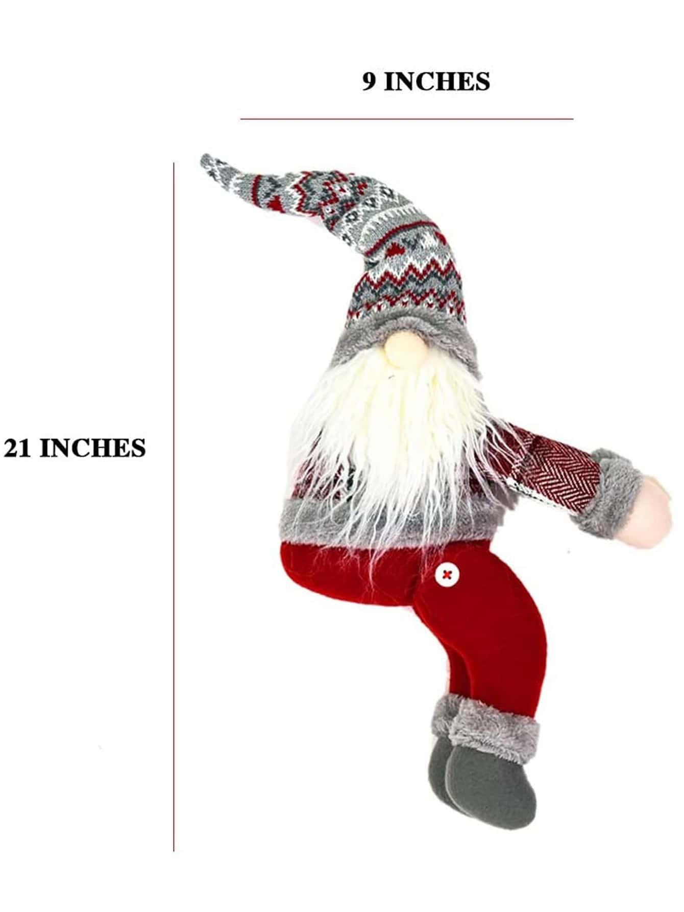 1pc Christmas Gnome Design Decoration - If you say i do
