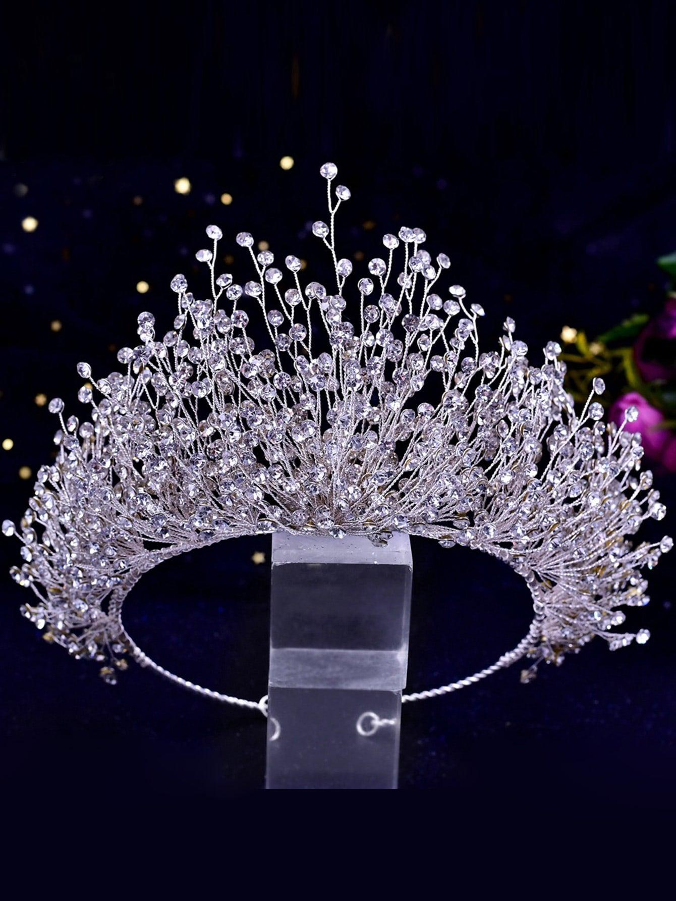 Rhinestone Decor Bridal Headband - If you say i do