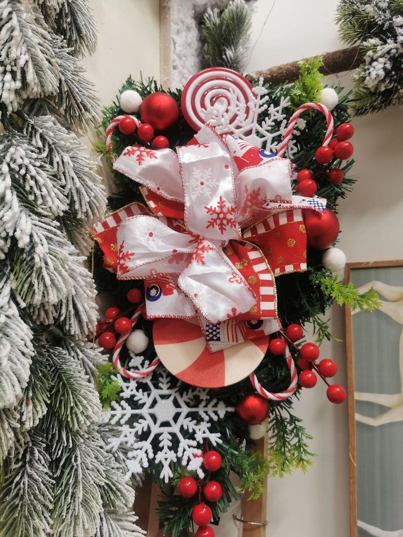 1pc Christmas Wreath Decoration - If you say i do