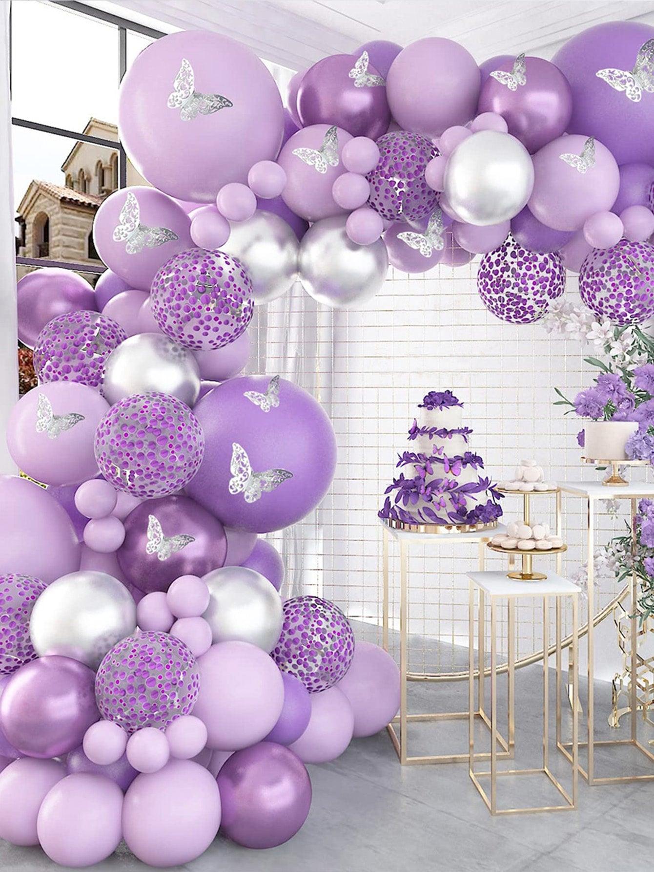 118pcs Party Balloon Garland Set, Latex Balloon Arch Kit For Party Decor - If you say i do