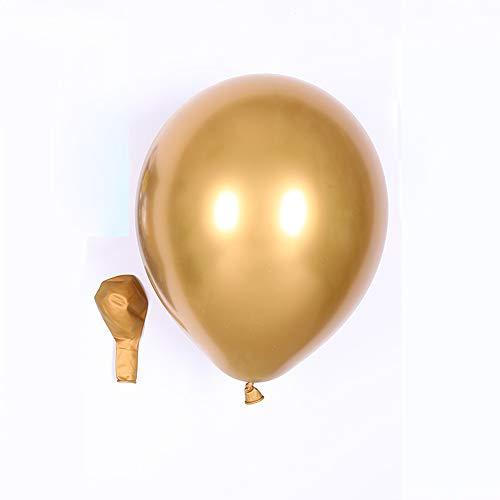 46pcs Green Gold Chrome Balloon Arch Kit, Gold Confetti Balloons White Balloons for Baby Shower Jungle Theme Party Birthday Party Decorations - If you say i do