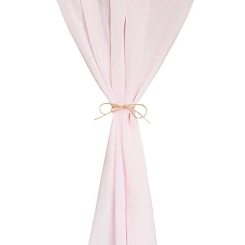 10ft Blushing Pink Chiffon Table Runner 28x120 Inches Romantic Wedding Runner Sheer Bridal Party Decorations - If you say i do