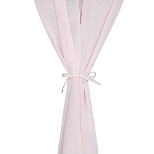 10ft Blushing Pink Chiffon Table Runner 28x120 Inches Romantic Wedding Runner Sheer Bridal Party Decorations - If you say i do