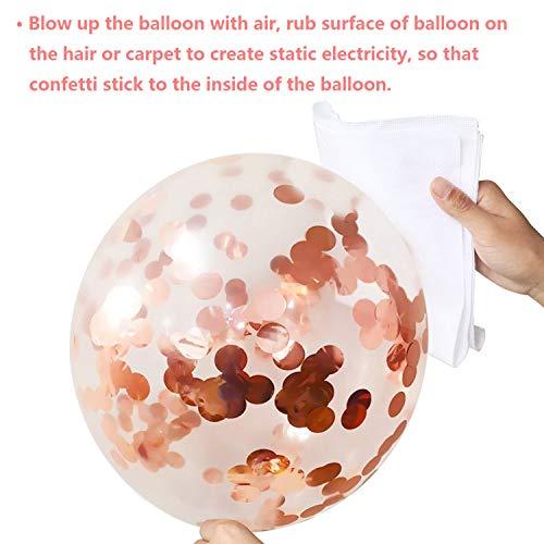 Rose Gold Balloons Party Decorations Supplies Set 35 Pack - If you say i do