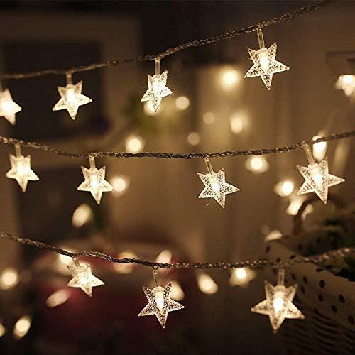 100 LED Star String Lights, Plug in Fairy String Lights Waterproof, Extendable for Indoor, Outdoor, Wedding Party, Christmas Tree - If you say i do