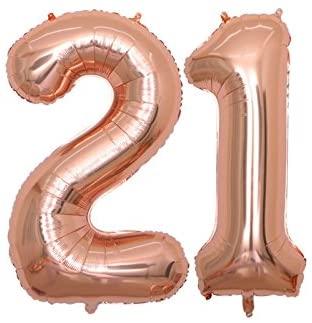 40 inch Jumbo 30 Rose Gold Foil Balloons for 30th Birthday Party Supplies,Anniversary Events Decorations - If you say i do