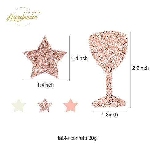 12PCS Elegant Party Supplies Tissue Pom Poms Paper Lantern Glitter Confetti 30G for Wedding Bridal Shower Baby Shower Birthday Party - If you say i do