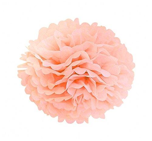 12Pcs Pom Poms of 10" 12" 14" Tissue Paper Craft Pom Poms Kit Tissue Paper Flowers Wedding Decorations - If you say i do