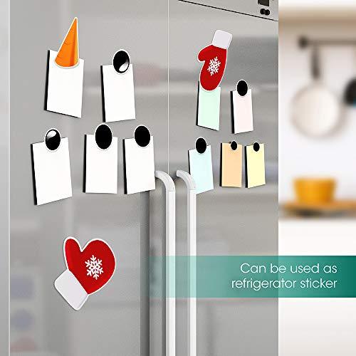 Snowman Refrigerator Magnets Set of 16, Cute Funny Fridge Magnet Refrigerator Stickers Holiday Christmas Decorations - If you say i do