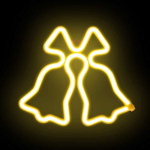 Christmas Neon Signs, Neon Light with Battery and USB Operated Neon Lights for Xmas Indoor, Wall Decoration - If you say i do
