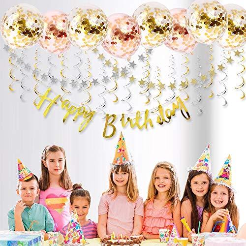 Rose Gold Balloons Party Decorations Supplies Set 35 Pack - If you say i do