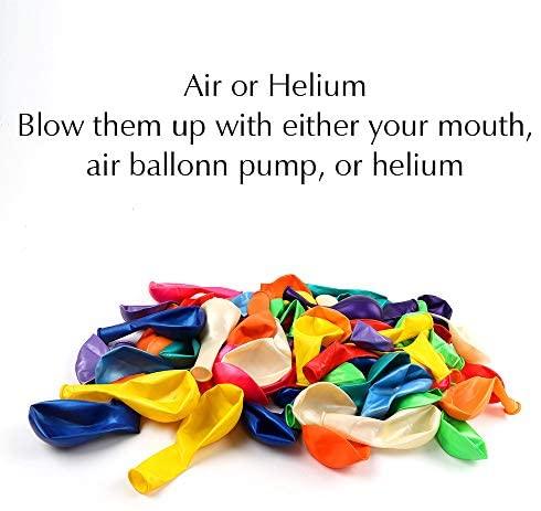 120 Assorted Color Balloons 12 Inches 12 Kinds of Rainbow Party Latex Balloons for Birthday Party - If you say i do