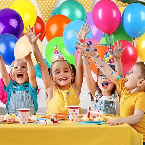 120 Assorted Color Balloons 12 Inches 12 Kinds of Rainbow Party Latex Balloons for Birthday Party - If you say i do