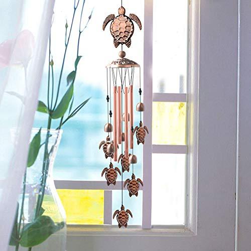 Retro turtle wind chimes outdoor, windchimes unique outdoor clearance, Perfect Birthday Gifts - If you say i do