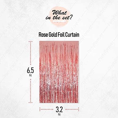 Rose Gold Happy Birthday Balloons Banner 16inch Tall Set for Her Birthday Party Decorations and Supplies Kit - If you say i do