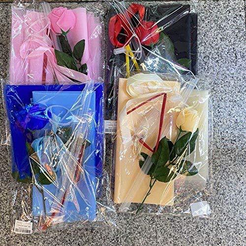 LED Luminous Balloon Rose Bouquet, Light Transparent Balloons with Flowers - If you say i do