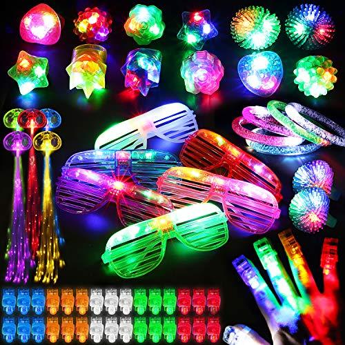 78PCS LED Light Up Toy Party Favors Glow In The Dark,Party Supplies Bulk For Adult Kids Birthday Halloween - If you say i do