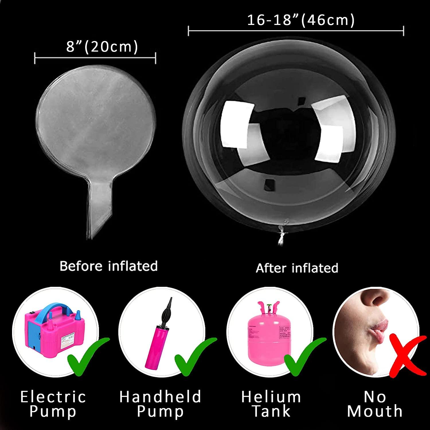 Reusable Led Balloons with Batteries for Birthday/Wedding/Prom Party Balloon Decorations - If you say i do