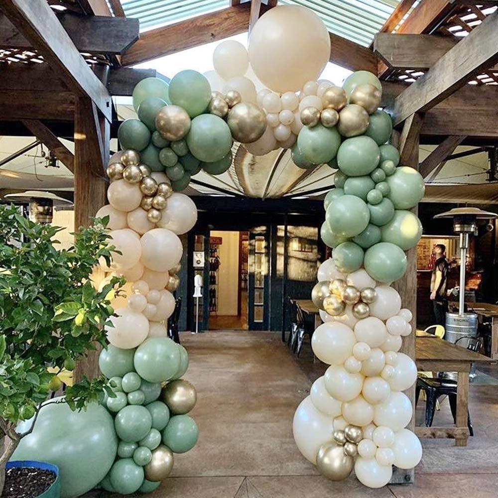 DIY Balloon Arch Kit Retro Olive Green Balloon Garland Kit - If you say i do