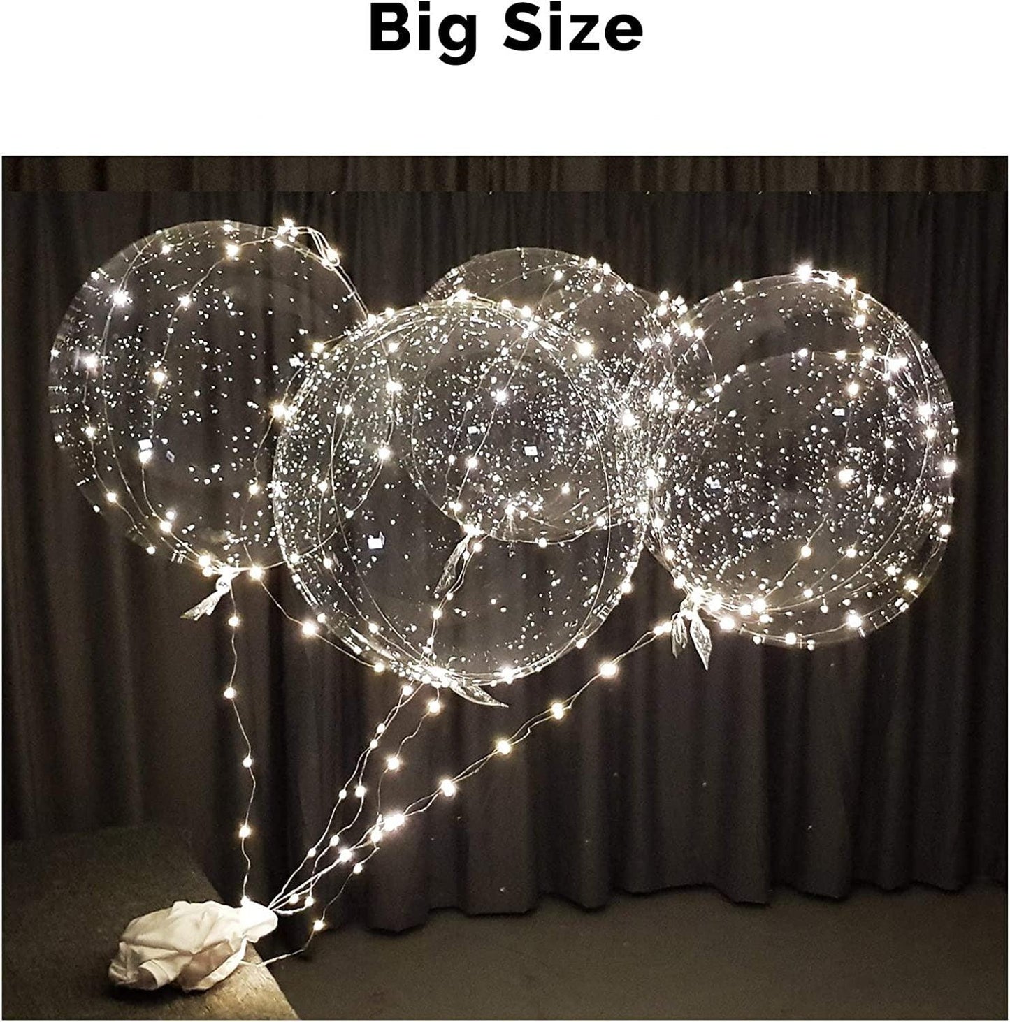 Reusable Led Balloons with Batteries for Birthday/Wedding/Prom Party Balloon Decorations - If you say i do
