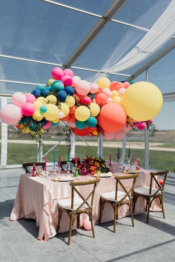 Round Latex Balloons 36 Inches Wedding Decor Helium Big Large Giant Balloon - If you say i do