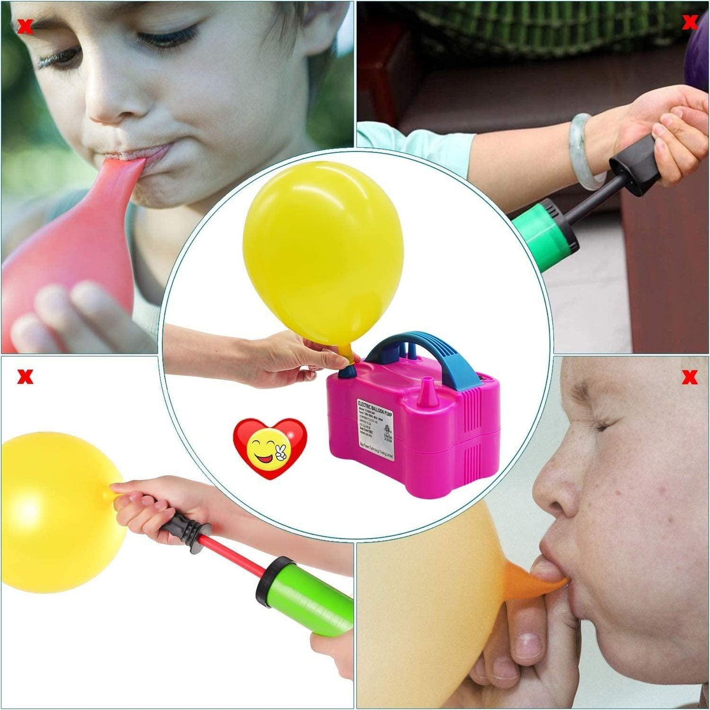 Electric Balloon Blower Pump / Electric Balloon Inflator For Decoration - If you say i do