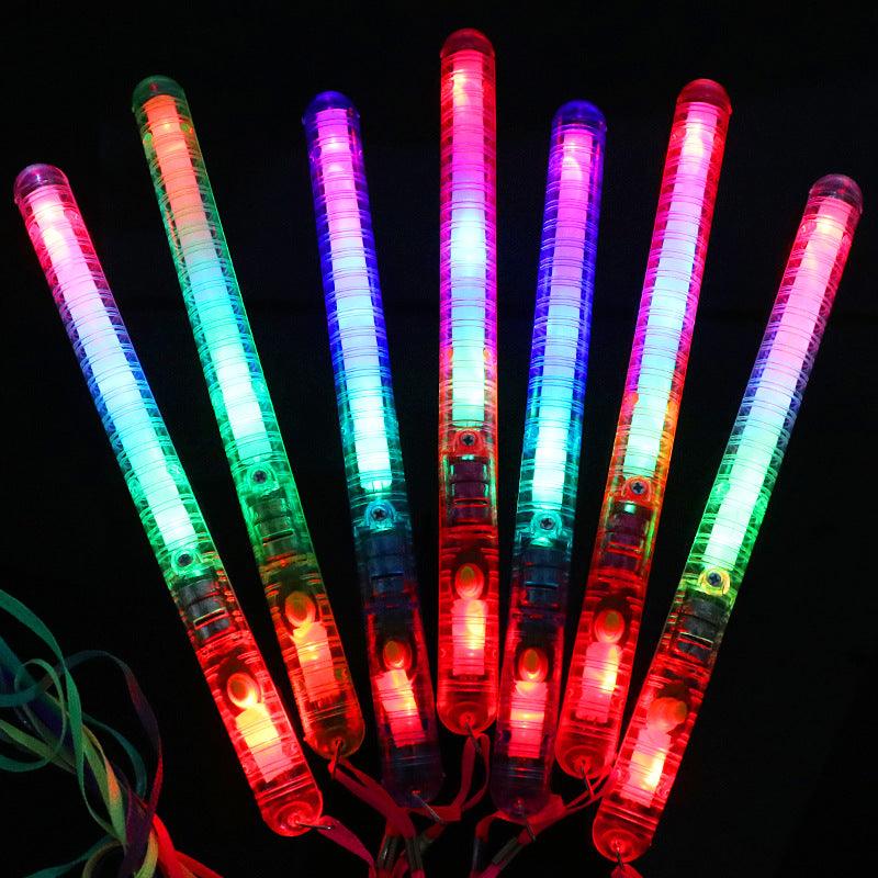 Glowing Night time wedding exit , Unique Led Optic Wands Wedding Send- – If  you say i do