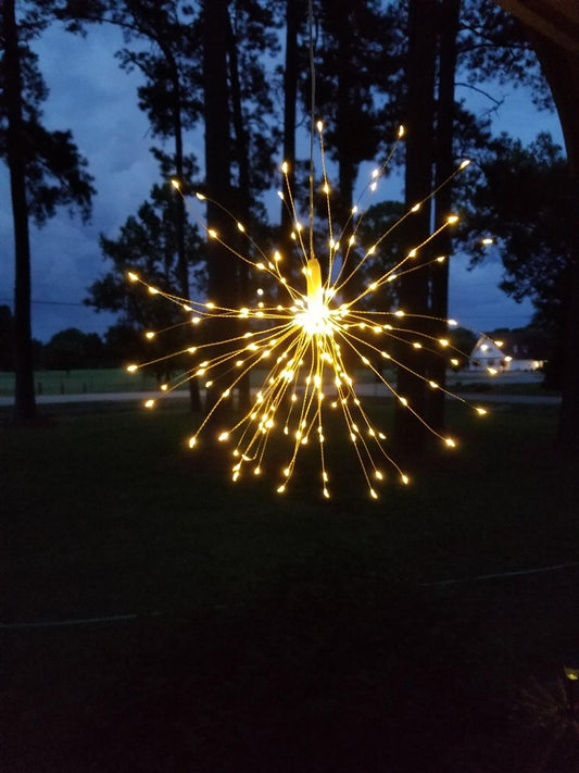 LED Copper Wire Firework Light Decorations, Led Christmas Lights Outdoor - If you say i do