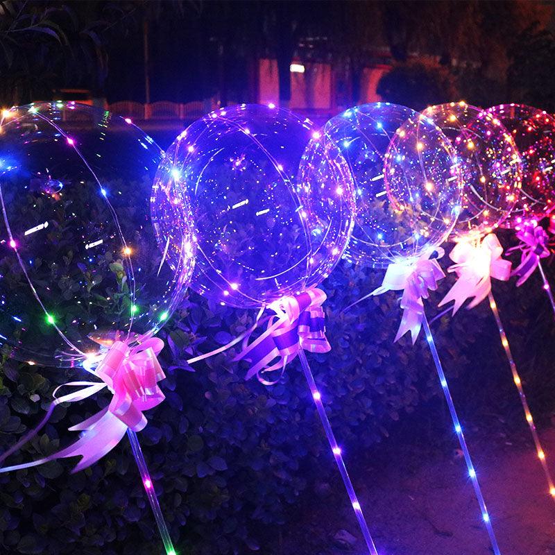 70cm Wedding Birthday Party Big Latex Stuffing Clear Balloons Foil Balloons Holder Sticks - If you say i do