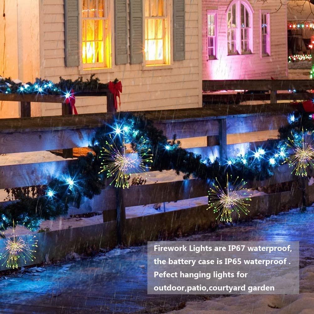 Waterproof Starburst Lights for Gardens Courtyards, Hanging String Lights - If you say i do