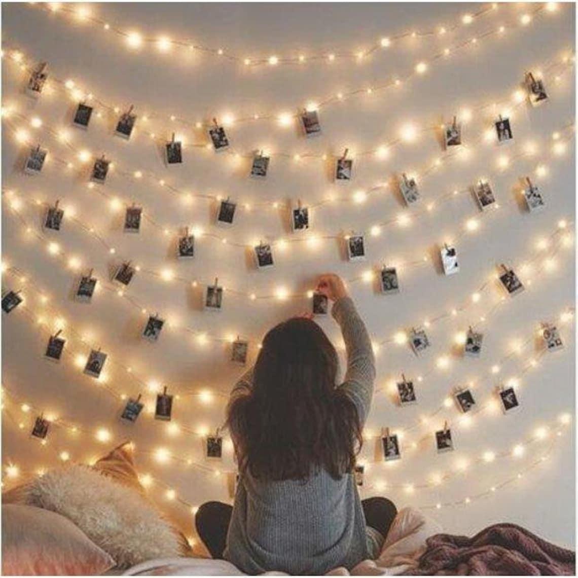 LED Photo Clip String Lights USB OR Battery Powered - If you say i do