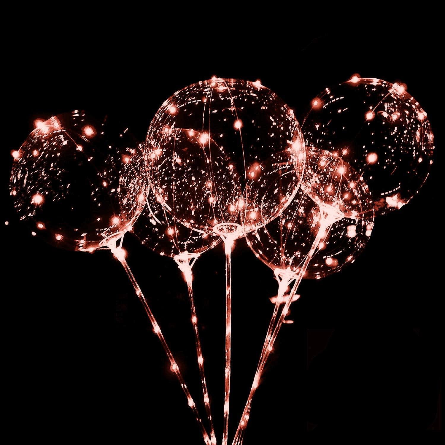 18inch Clear Led Balloons for Wedding Send off Decorations - If you say i do