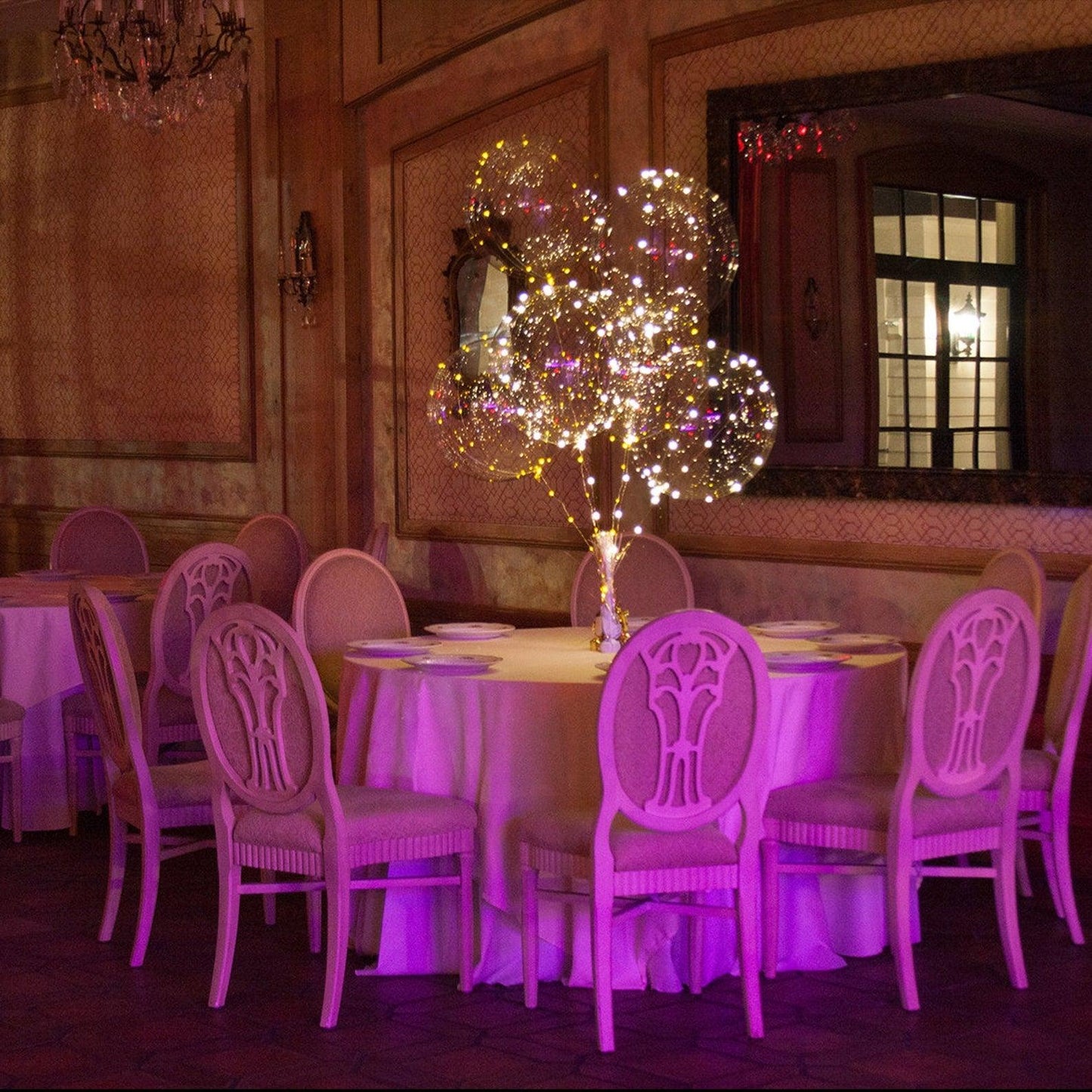 Reusable Clear Bobo Balloons for Wedding Table Decorations - If you say i do