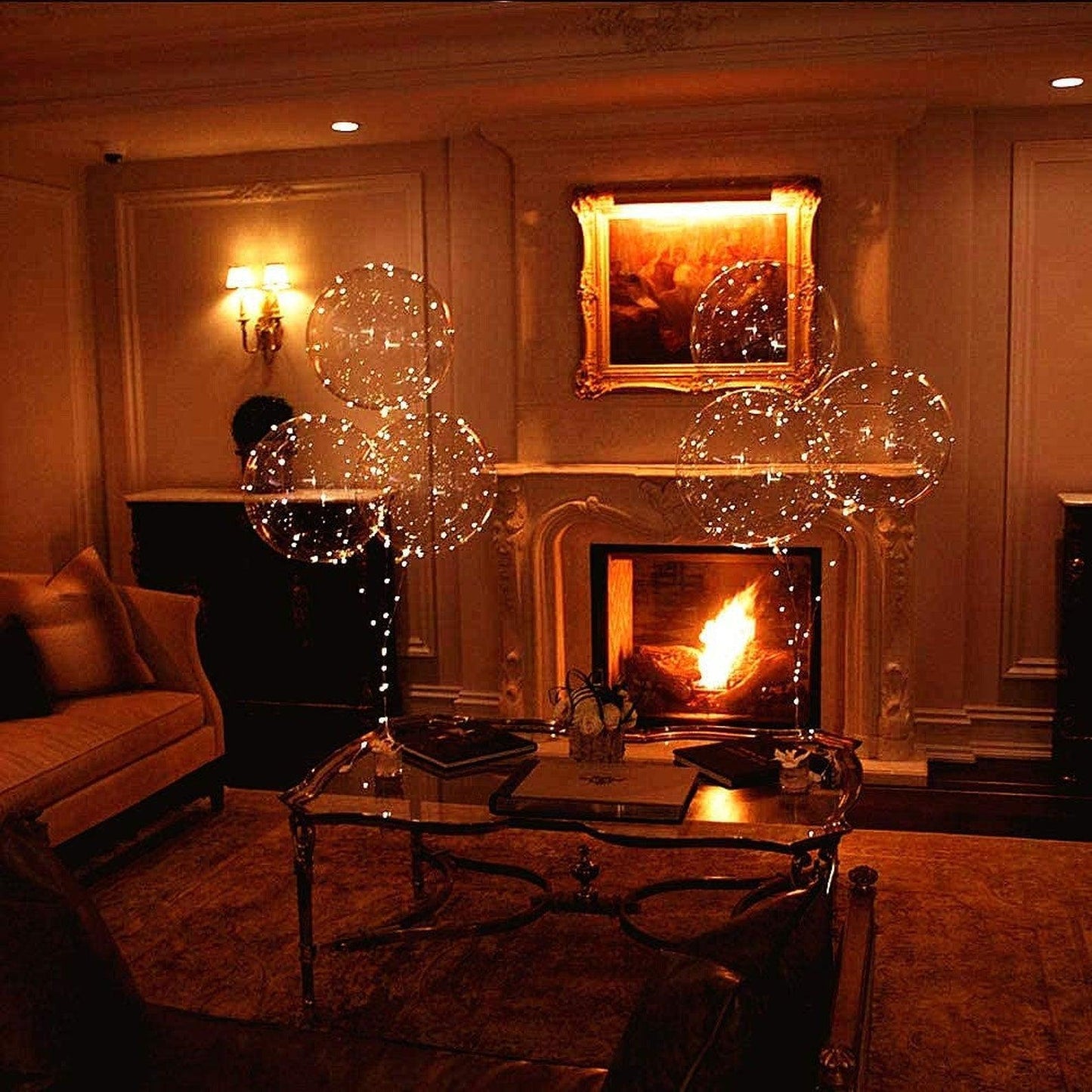 16ft Led String Clear Reusable Led Balloon Decorations for Wedding Birthday Christmas - If you say i do