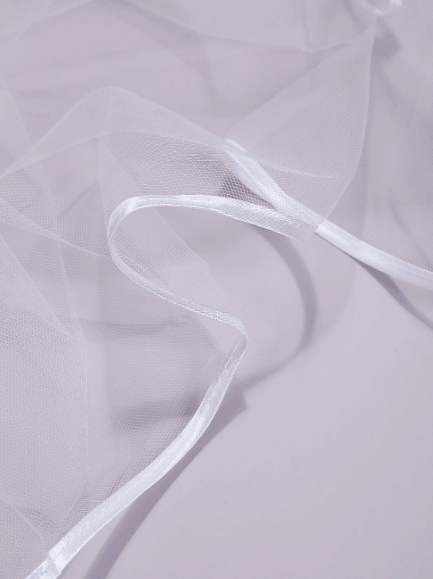 Letter Graphic Wedding Hair Clip - If you say i do