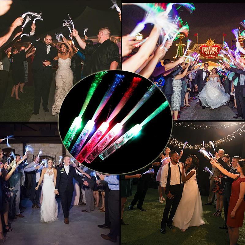 Indoor Wedding Send off Ideas/Led Sparklers, Wedding Exit Ideas - If you say i do