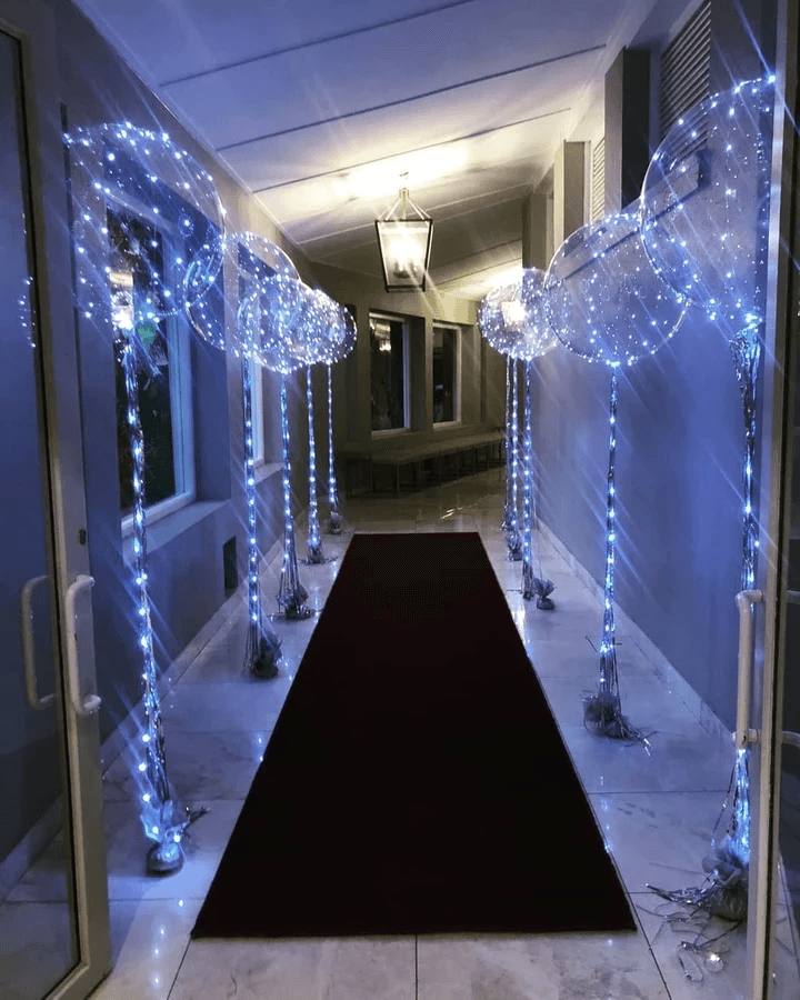 16ft Led String Clear Reusable Led Balloon Decorations for Wedding Birthday Christmas - If you say i do