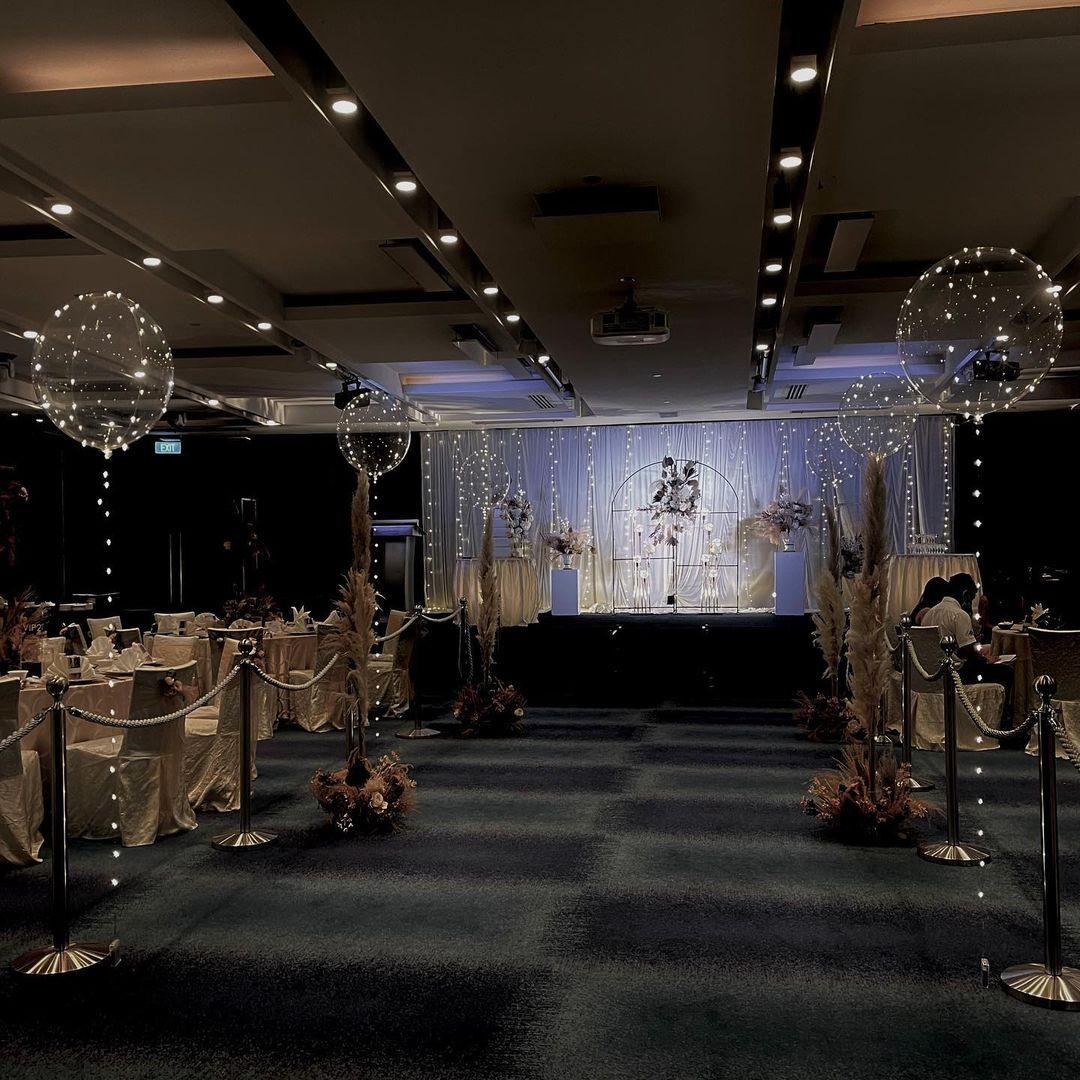 16ft Led String Clear Reusable Led Balloon Decorations for Wedding Birthday Christmas - If you say i do