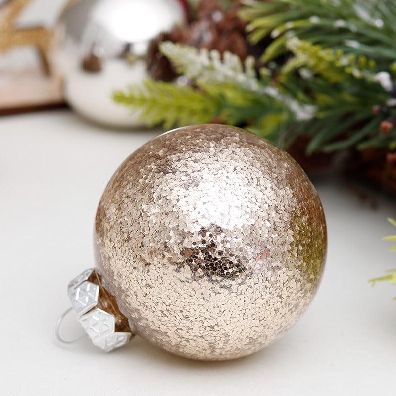 30 Counts 60mm/2.36" Shatterproof Clear Plastic Christmas Ball Ornaments Decorative Xmas Balls Baubles - If you say i do