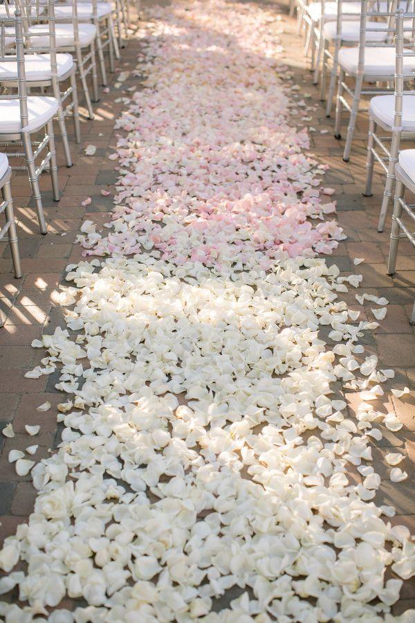 7000 PCS Silk Rose Petals Wedding Flower Wedding Aisle Runner Decorations - If you say i do