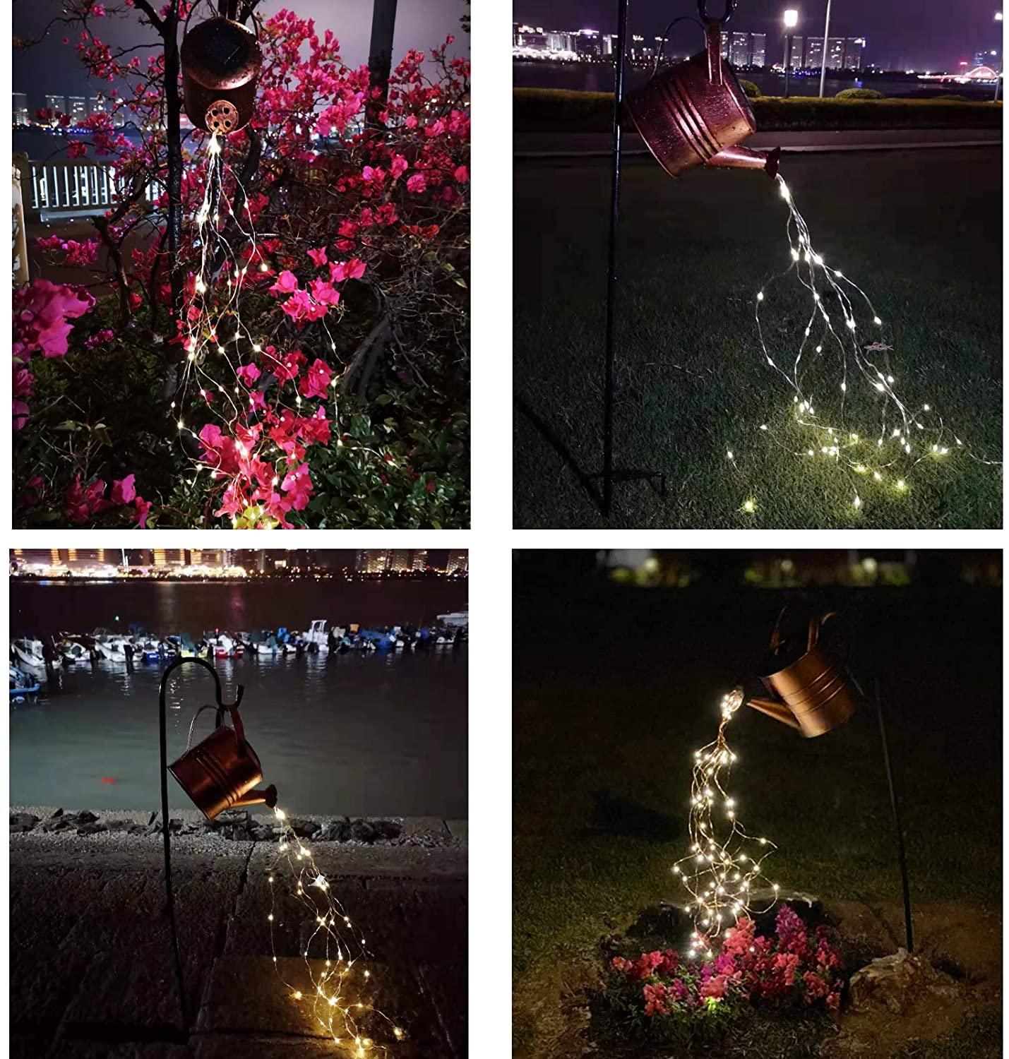 LED Copper Wire Firework Light Watering Can with Light - If you say i do