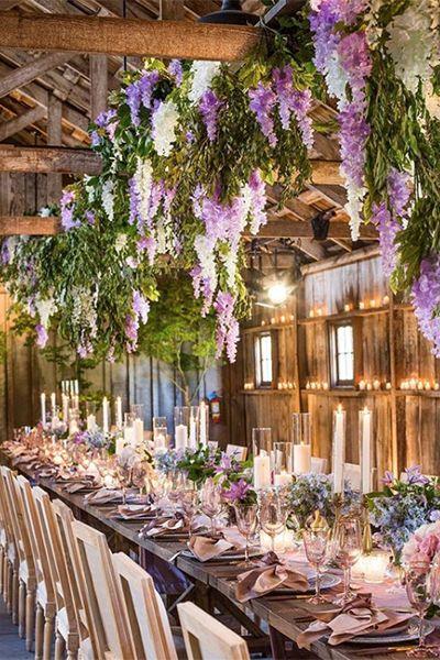 Artificial Fake Wisteria Vine Ratta Hanging Garland for Wedding Decorations - If you say i do