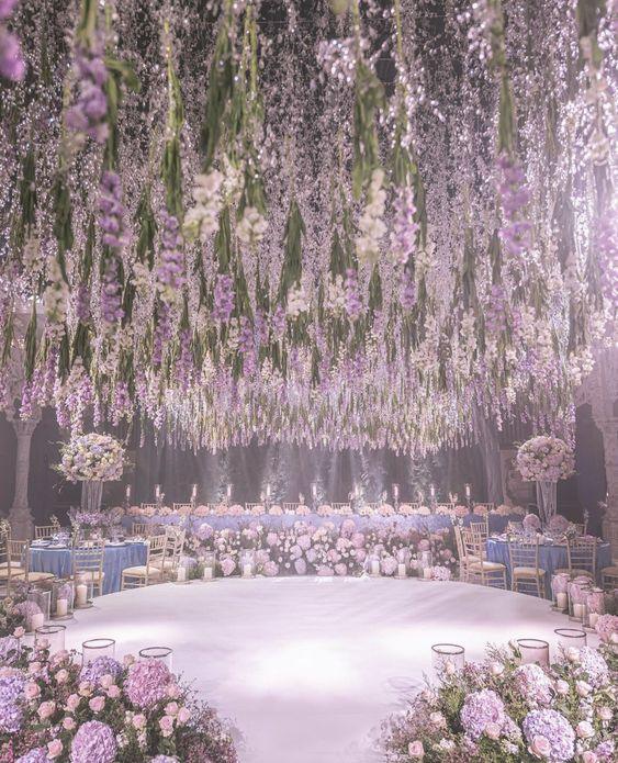 Artificial Fake Wisteria Vine Ratta Hanging Garland for Wedding Decorations - If you say i do