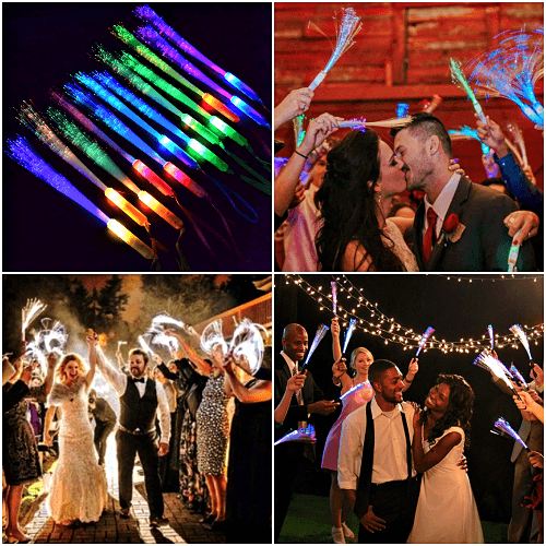 Sparkler Alternatives For Wedding Exits, Bride And Groom Send Off Ideas - If you say i do