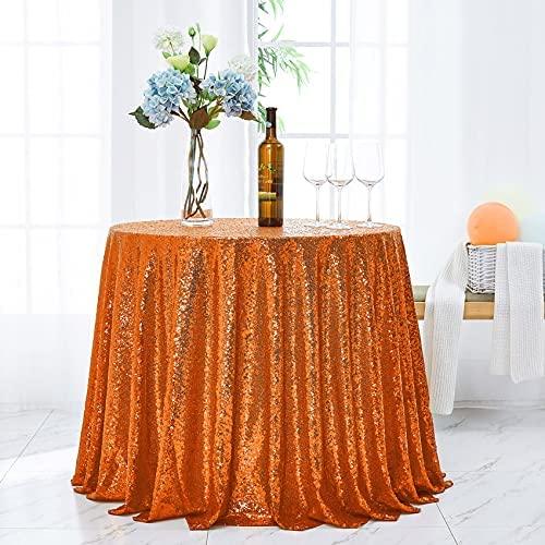 120 inch Round Sequin Tablecloth Wedding Arch, Glitter Tablecloth Arbor for Bridal Shower Decorations, Birthday, Wedding - If you say i do