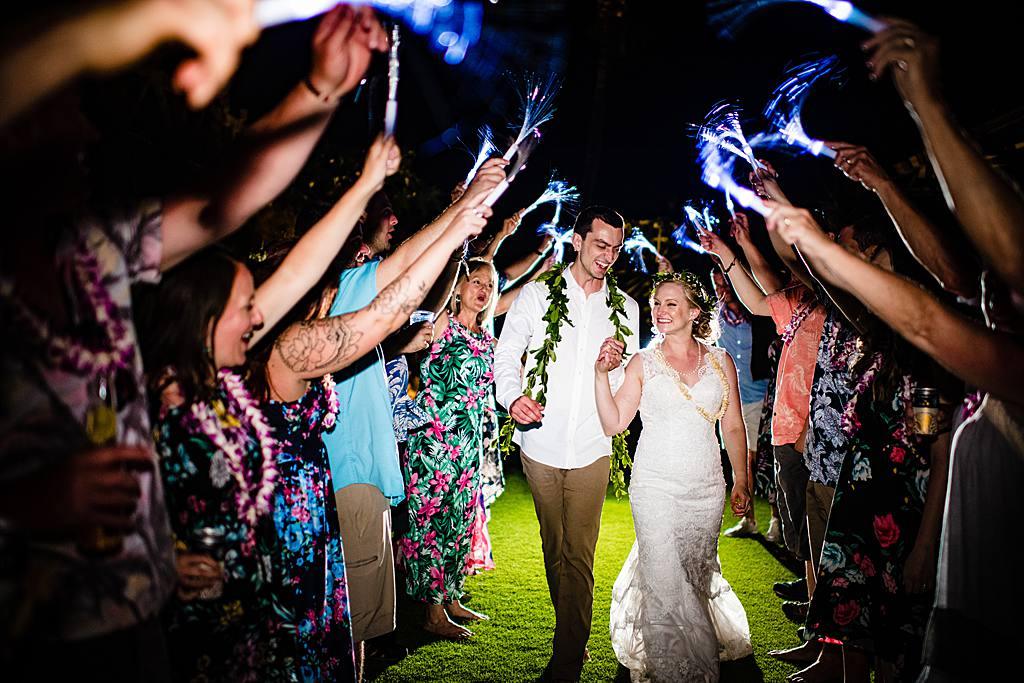LED Glow Light Up Fiber Optic Stick, Awesome Wedding Exits That Are Not Sparklers! - If you say i do