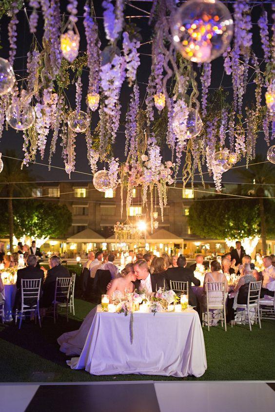 Artificial Fake Wisteria Vine Ratta Hanging Garland for Wedding Decorations - If you say i do