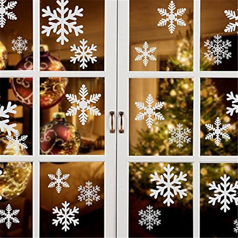 Snowflake Decorations for Make Kids 60 Decorating Face Stickers Wall Sticker  