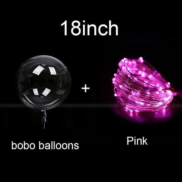 16ft Led String Clear Reusable Led Balloon Decorations for Wedding Birthday Christmas - If you say i do