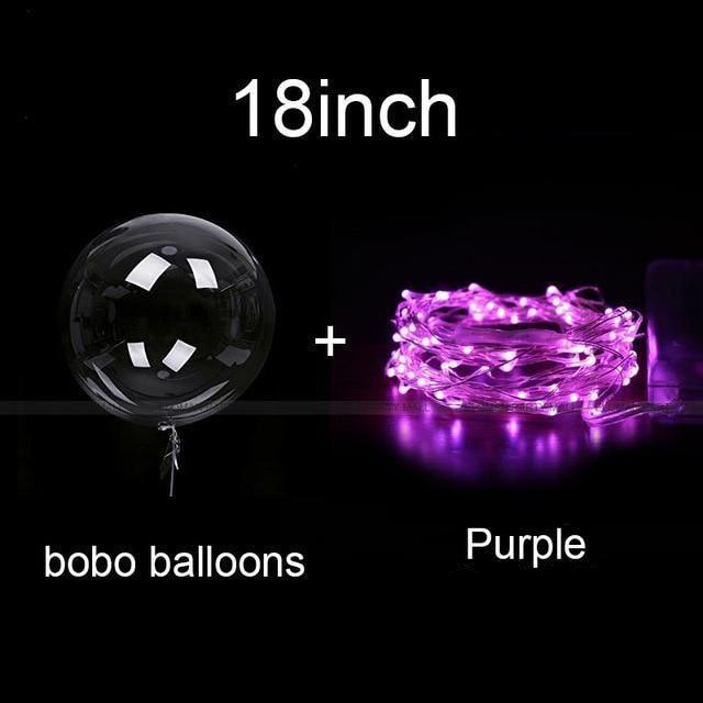 16ft Led String Clear Reusable Led Balloon Decorations for Wedding Birthday Christmas - If you say i do